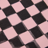 Moto Chequered Tee - Faded Black