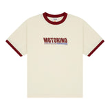 Moto Ringer Tee - Off White