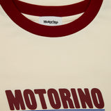 Moto Ringer Tee - Off White