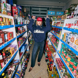 Applique Club Hood - Navy
