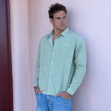 Striped Long Sleeve - Olive