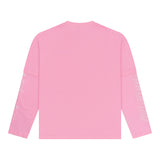 Layered Long Sleeve - Pink Fire