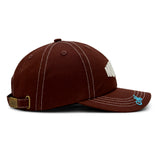Contrast Dad Hat - Choc