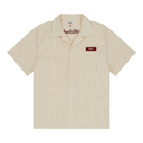 Pinstripe Off White Shirt