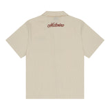 Pinstripe Off White Shirt