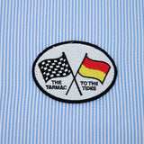 Badged Striped Shirt