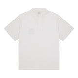 Jacquard Polo - White