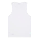 Ribbed Tank - White