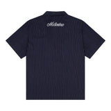 Pinstripe Shirt - Navy