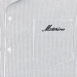 Striped Shirt - Charcoal