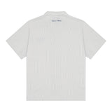 Schooner Scorer x Motorino Pinstripe Shirt - White and Black