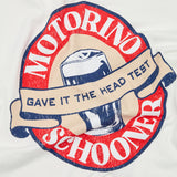 Schooner Scorer x Motorino Crest Tee - Off White