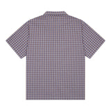Check Short Sleeve Shirt - Vintage Blue/Brown