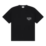 Boxy Crop Pocket Tee - Black