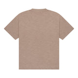 Boxy Crop Pocket Tee - Taupe