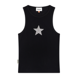 Star Baby Singlet - Black