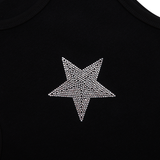 Star Baby Singlet - Black