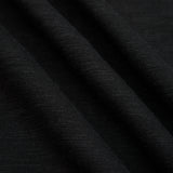 Boxy Crop Pocket Tee - Black