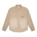 Heritage Cord Overshirt - Vintage Wash Stone