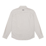 Broadstripe Long Sleeve Shirt - Warm Grey
