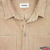 Heritage Cord Overshirt - Vintage Wash Stone