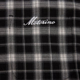 Ombré Check Shirt - Black