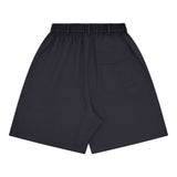 Pinstripe Shorts - Charcoal Grey