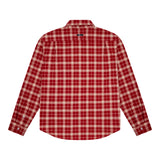 Ombré Check Shirt - Red