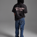 Social Tee - Faded Black