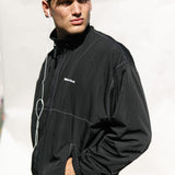 Motorino Track Jacket - Black