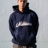 Applique Club Hood - Navy