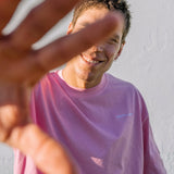 Layered Long Sleeve - Pink Fire