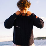 Cable Knit - Navy