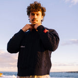 Cable Knit - Navy