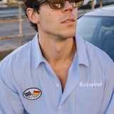 Badged Striped Shirt