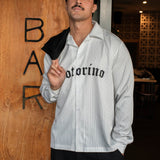 Pinstripe Black Shirt