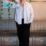 Badged Striped Shirt