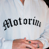 Pinstripe Black Shirt