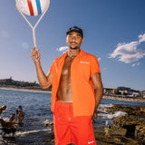 Signature Shirt - Sunset Red