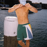 Panel Boardshorts - Pine Green
