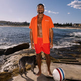 Signature Shirt - Sunset Red