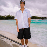 Candy Striped Shirt - Sky Blue