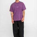 Address Tee - Washed Purple