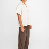 Pinstripe Shirt - Off White