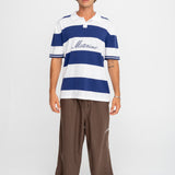 Knitted Polo - Navy