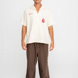 Pinstripe Pants - Brown
