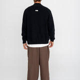 Zipped Knit - Black