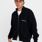 Zipped Knit - Black