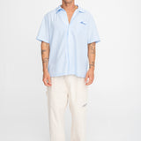 Striped Shirt - Sky Blue