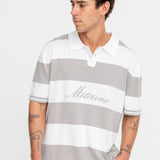 Knitted Polo - Grey